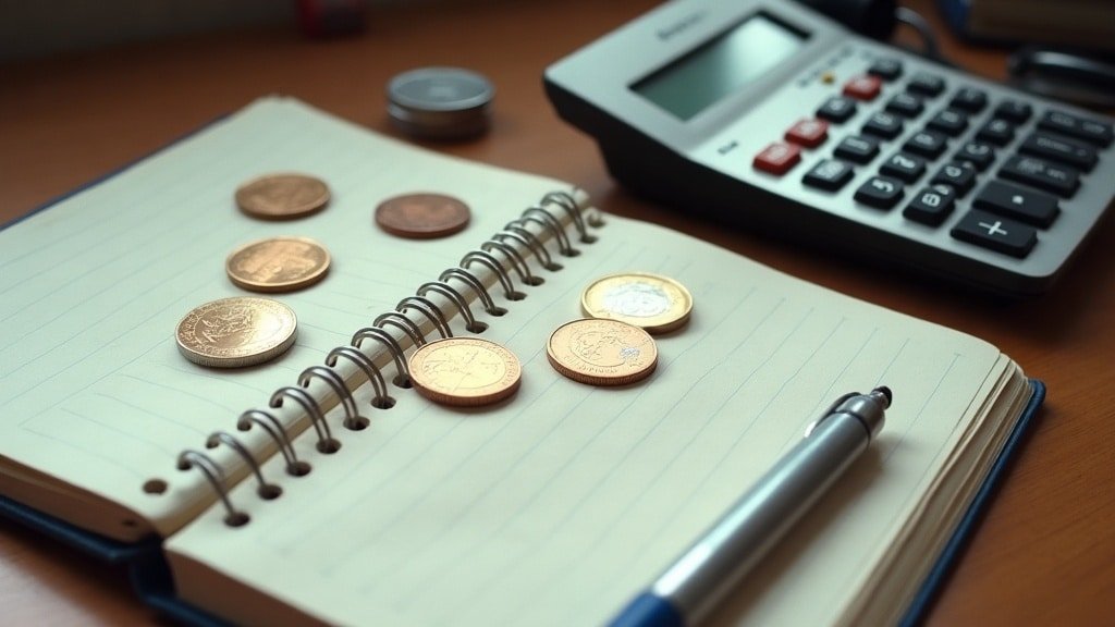 How Much Does French Tutoring Cost in Canada? 1 Working out French tutoring cost in Canada with a calculator, coins and a notebook on a desk