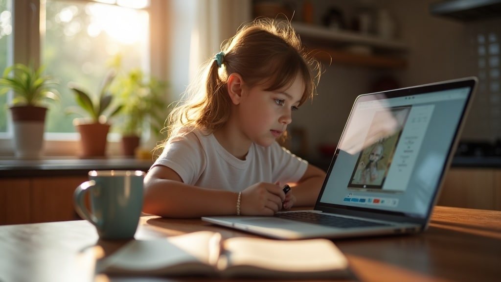 Best French Tutoring for Kids in Canada: 8 Real Options, Compared Honestly 1 A child on a video call with an online French tutor, one of several options for the best French tutoring for kids in Canada